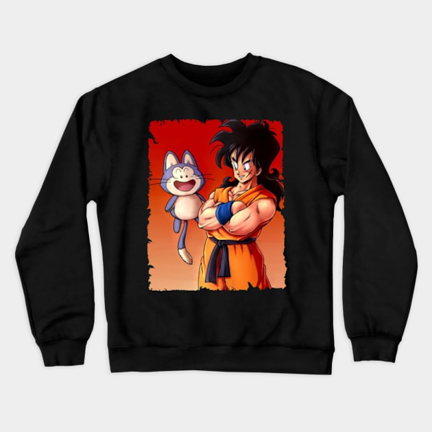 YAMCHA MERCH VTG Crewneck Sweatshirt by Kiecx Art